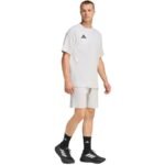 Mens adidas Tiro 26 Travel Tee light gray KD1120 - Image 6
