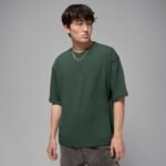 Mens Air Jordan Flight Essentials Oversized T-Shirt Green - IB7345-316
