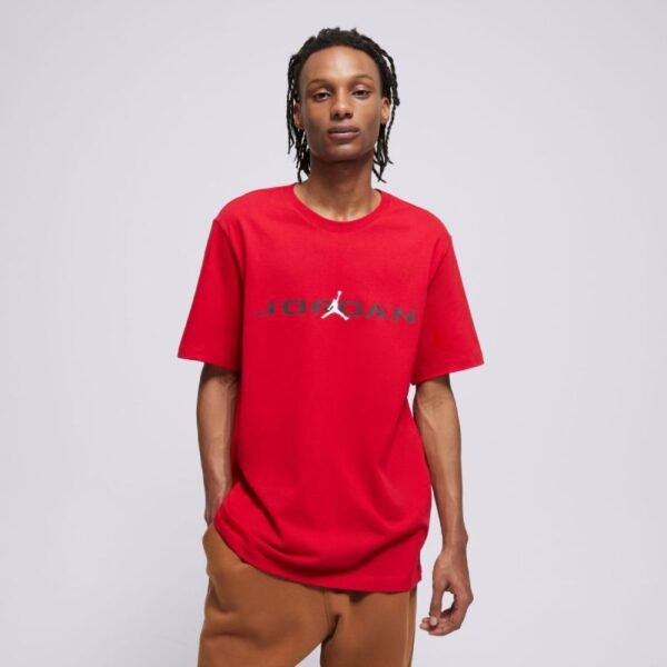 Mens Air Jordan Jumpman T-shirt Crew Red - IB7353-687