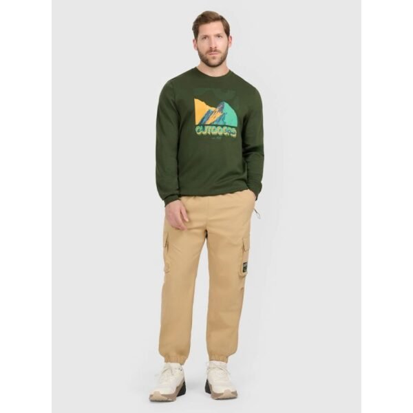 Mens casual cargo pants 4F 4FRAW25TTROM1690-83S