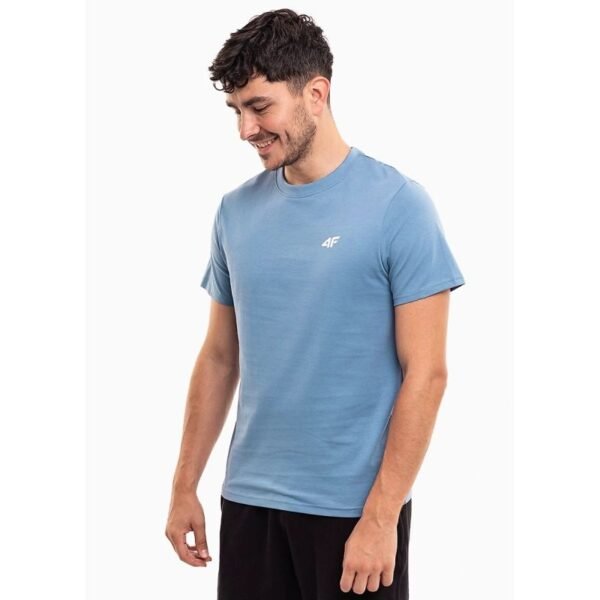 Mens cotton T-shirt 4F 4FWSS26TTSHM4483-32S