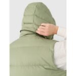 Mens down vest with natural filling 4F 4FWAW24TVJAM148-43S - Image 5