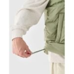Mens down vest with natural filling 4F 4FWAW24TVJAM148-43S - Image 6