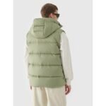 Mens down vest with natural filling 4F 4FWAW24TVJAM148-43S - Image 8