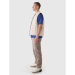 Mens down vest with stand-up collar 4F 4FRAW24TVESM171-12S - Image 7