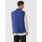 Mens down vest with stand-up collar 4F 4FRAW24TVESM171-31S - Image 3
