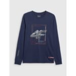 Mens longsleeve regular with print 4F 4FRAW25TLONM606-31S - Image 8