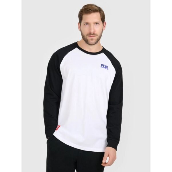 Mens oversize longsleeve 4F 4FRAW25TLONM633-10S