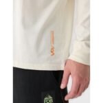 Mens oversize longsleeve with print 4F 4FRAW24TLONM507-83S - Image 4