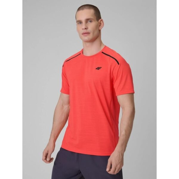 Mens quick-drying regular training T-shirt 4F 4FRSS26TFTSM2441-62S