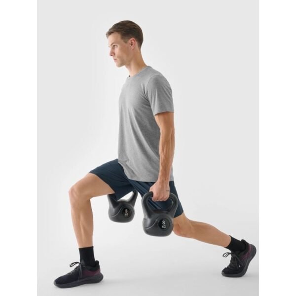 Mens quick-drying regular training T-shirt 4F 4FWAW24TFTSM1003-25M