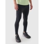 Mens quick-drying running leggings 4F 4FWAW24TFTIM270-22S