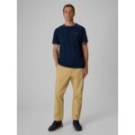 Mens regular plain T-shirt 4F 4FRSS26TTSHM3997-31S - Image 4