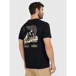 Mens regular printed T-shirt 4F 4FRAW25TTSHM3377-20S - Image 2