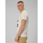 Mens regular printed T-shirt 4F 4FRAW25TTSHM3378-11S - Image 2