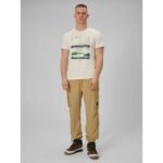 Mens regular printed T-shirt 4F 4FRAW25TTSHM3378-11S - Image 3