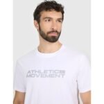 Mens regular printed T-shirt 4F 4FRAW25TTSHM3384-10S - Image 5