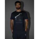 Mens regular printed T-shirt 4F 4FRAW25TTSHM3845-22S - Image 8