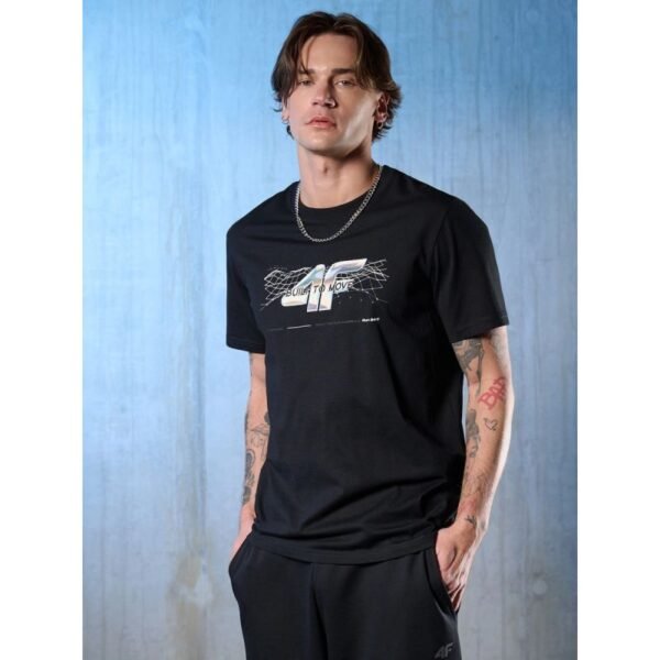 Mens regular printed T-shirt 4F 4FRSS26TTSHM3662-20S