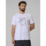 Mens regular printed T-shirt 4F 4FRSS26TTSHM4039-10S