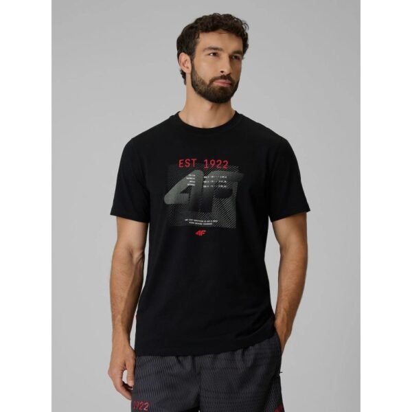 Mens regular printed T-shirt 4F 4FRSS26TTSHM4039-20S