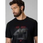 Mens regular printed T-shirt 4F 4FRSS26TTSHM4039-20S - Image 5