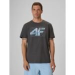 Mens regular printed T-shirt 4F 4FRSS26TTSHM4295-22S