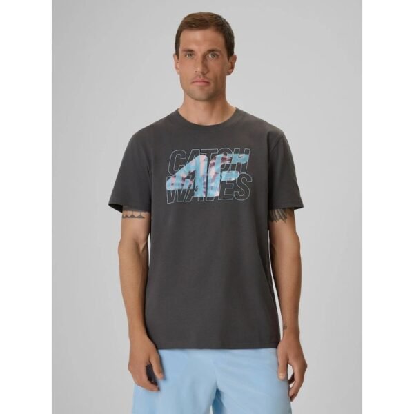 Mens regular printed T-shirt 4F 4FRSS26TTSHM4295-22S