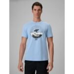 Mens regular printed T-shirt 4F 4FRSS26TTSHM4298-34S
