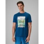 Mens regular printed T-shirt 4F 4FRSS26TTSHM4304-46S