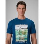 Mens regular printed T-shirt 4F 4FRSS26TTSHM4304-46S - Image 4
