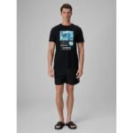 Mens regular printed T-shirt 4F 4FRSS26TTSHM4321-20S - Image 2