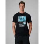 Mens regular printed T-shirt 4F 4FRSS26TTSHM4321-20S