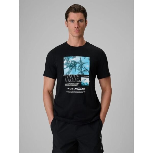Mens regular printed T-shirt 4F 4FRSS26TTSHM4321-20S