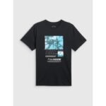 Mens regular printed T-shirt 4F 4FRSS26TTSHM4321-20S - Image 5