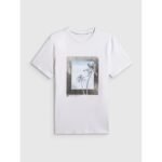 Mens regular printed T-shirt 4F 4FWSS26TTSHM3034-10S - Image 5