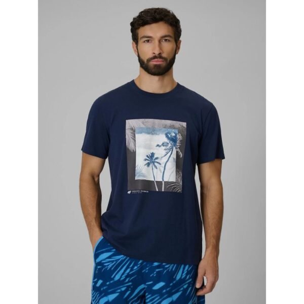 Mens regular printed T-shirt 4F 4FWSS26TTSHM3034-31S
