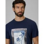 Mens regular printed T-shirt 4F 4FWSS26TTSHM3034-31S - Image 3