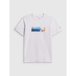 Mens regular printed T-shirt 4F 4FWSS26TTSHM3335-10S