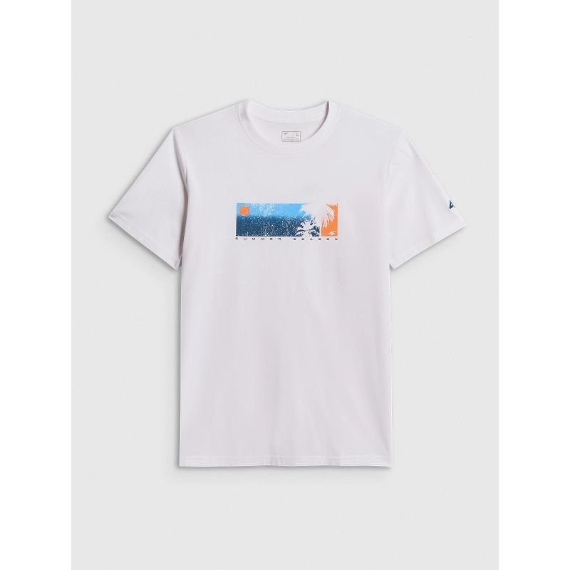 lupin-wear-ca-men-s-regular-printed-t-shirt-4f-4fwss26ttshm3335-10s-3135090 Mens regular printed T-shirt 4F 4FWSS26TTSHM3335-10S - Image 1