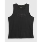Mens regular sleeveless T-shirt with print 4F 4FRSS26TSLEM331-20S - Image 5