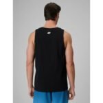 Mens regular sleeveless T-shirt with print 4F 4FRSS26TSLEM366-10S - Image 2