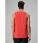 Mens regular sleeveless T-shirt with print 4F 4FRSS26TSLEM366-10S - Image 2