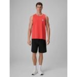 Mens regular sleeveless T-shirt with print 4F 4FRSS26TSLEM366-10S - Image 3