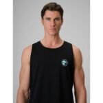 Mens regular sleeveless T-shirt with print 4F 4FRSS26TSLEM366-10S - Image 4
