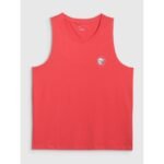 Mens regular sleeveless T-shirt with print 4F 4FRSS26TSLEM366-10S - Image 5