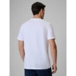 Mens regular T-shirt with 4F logo 4FRSS26TTSHM3999-10S - Image 2