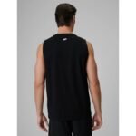 Mens relaxed sleeveless T-shirt with print 4F 4FRSS26TSLEM365-20S - Image 2