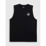 Mens relaxed sleeveless T-shirt with print 4F 4FRSS26TSLEM365-20S - Image 6