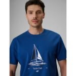 Mens relaxed T-shirt with print 4F 4FRSS26TTSHM3996-033S - Image 4